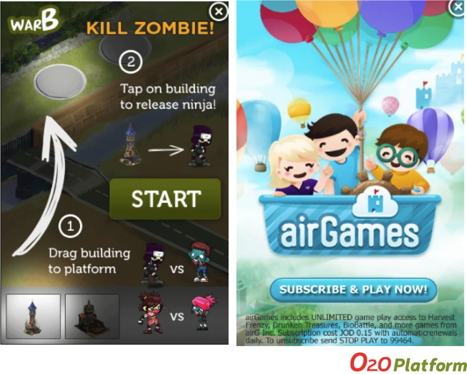 O2O Marketing: Engaging online customers through game ads